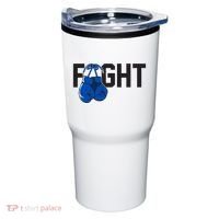 Fight Colon Cancer Awareness Tumbler thumb 0