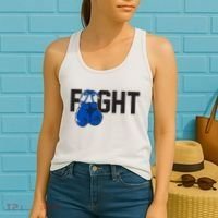 Fight Colon Cancer Awareness Women's Tank Top thumb 2