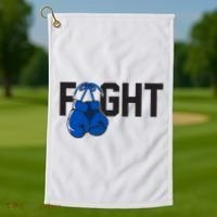 Fight Colon Cancer Awareness Golf Towel thumb 1