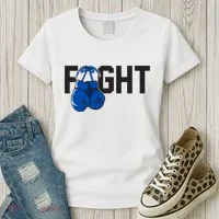Fight Colon Cancer Awareness Women's T-Shirt thumb 3