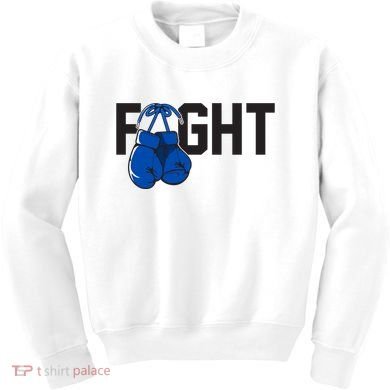 Fight Colon Cancer Awareness Kids Sweatshirt