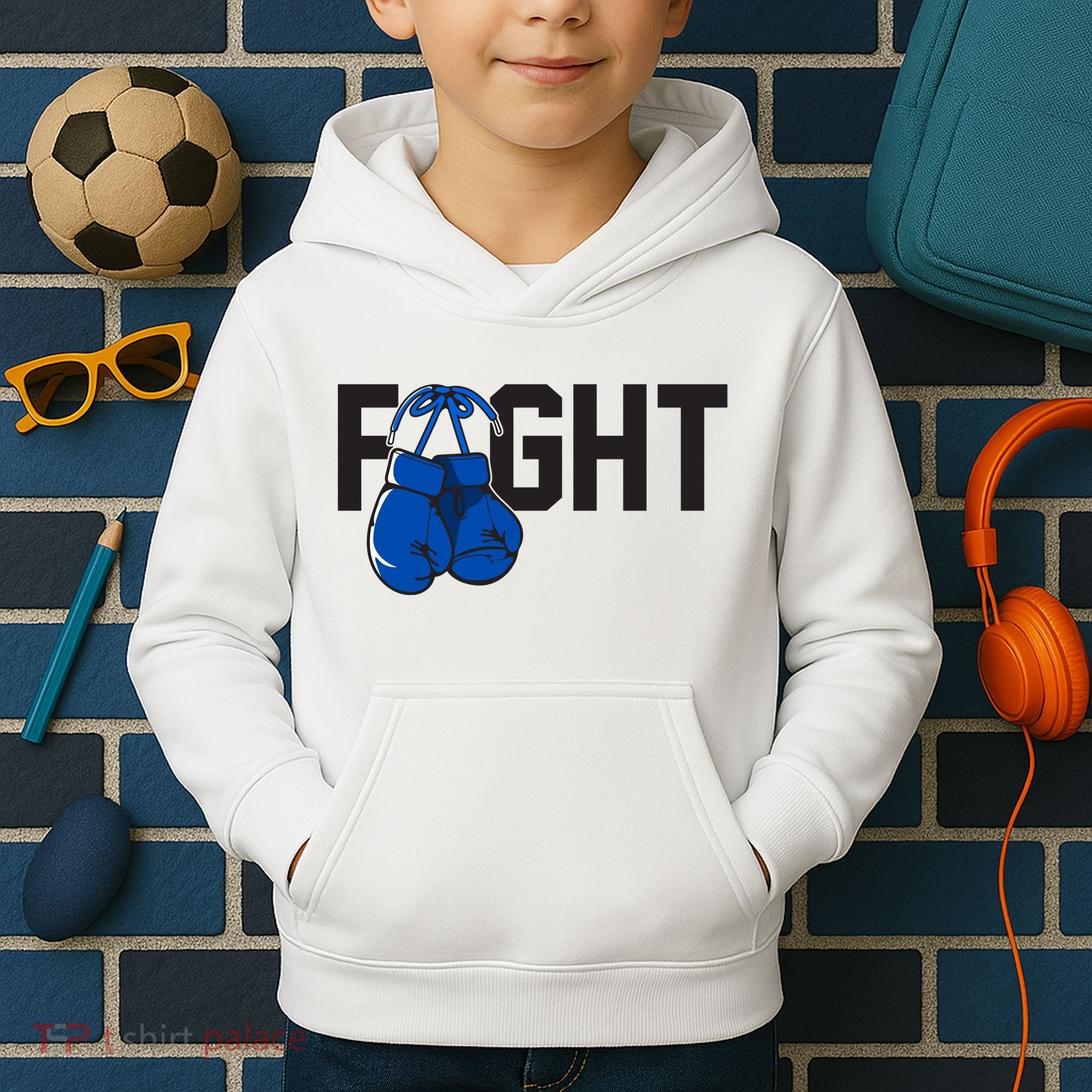 Fight Colon Cancer Awareness Kids Hoodie