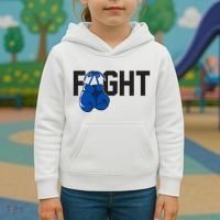 Fight Colon Cancer Awareness Kids Hoodie thumb 3