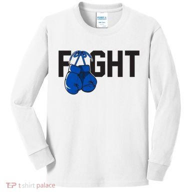 Fight Colon Cancer Awareness Kids Long Sleeve Shirt