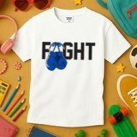 Fight Colon Cancer Awareness Kids T-Shirt thumb 3