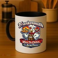 Frankenmuth Chicken Capital Bavarian Fried Chicken Legend Coffee Mug thumb 4