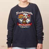 Frankenmuth Chicken Capital Bavarian Fried Chicken Legend Women's Sweatshirt thumb 0