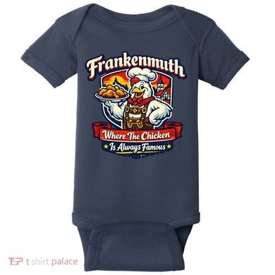 Frankenmuth Chicken Capital Bavarian Fried Chicken Legend Baby Bodysuit