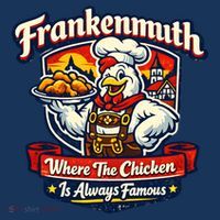 Frankenmuth Chicken Capital Bavarian Fried Chicken Legend Toddler Hoodie thumb 2