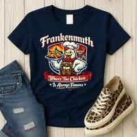 Frankenmuth Chicken Capital Bavarian Fried Chicken Legend Women's T-Shirt thumb 3