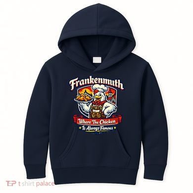 Frankenmuth Chicken Capital Bavarian Fried Chicken Legend Kids Hoodie
