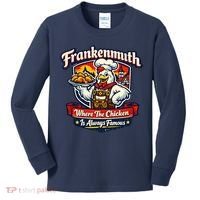Frankenmuth Chicken Capital Bavarian Fried Chicken Legend Kids Long Sleeve Shirt thumb 0