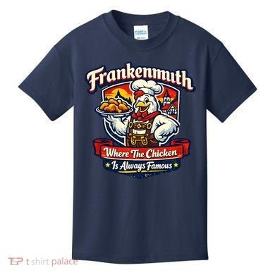 Frankenmuth Chicken Capital Bavarian Fried Chicken Legend Kids T-Shirt