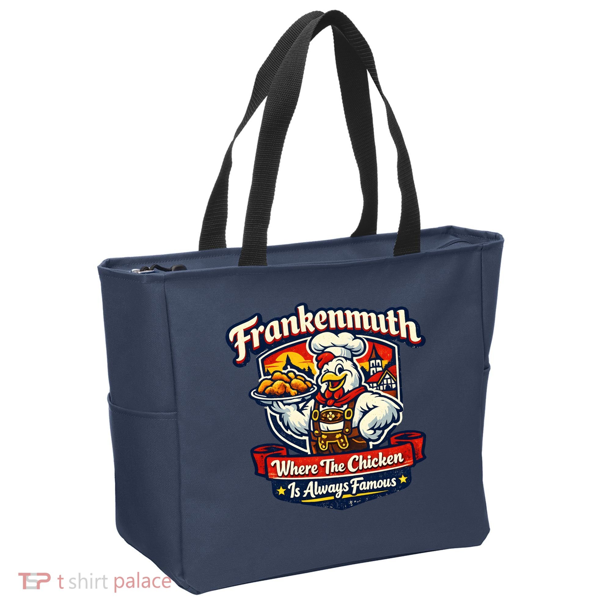 Frankenmuth Chicken Capital Bavarian Fried Chicken Legend Tote Bag
