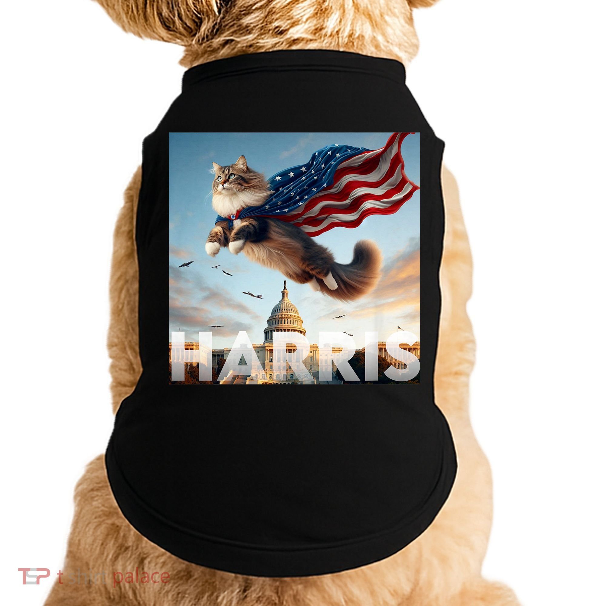 Funny Childless Cat Ladies For Harris 2024 Doggie Tank