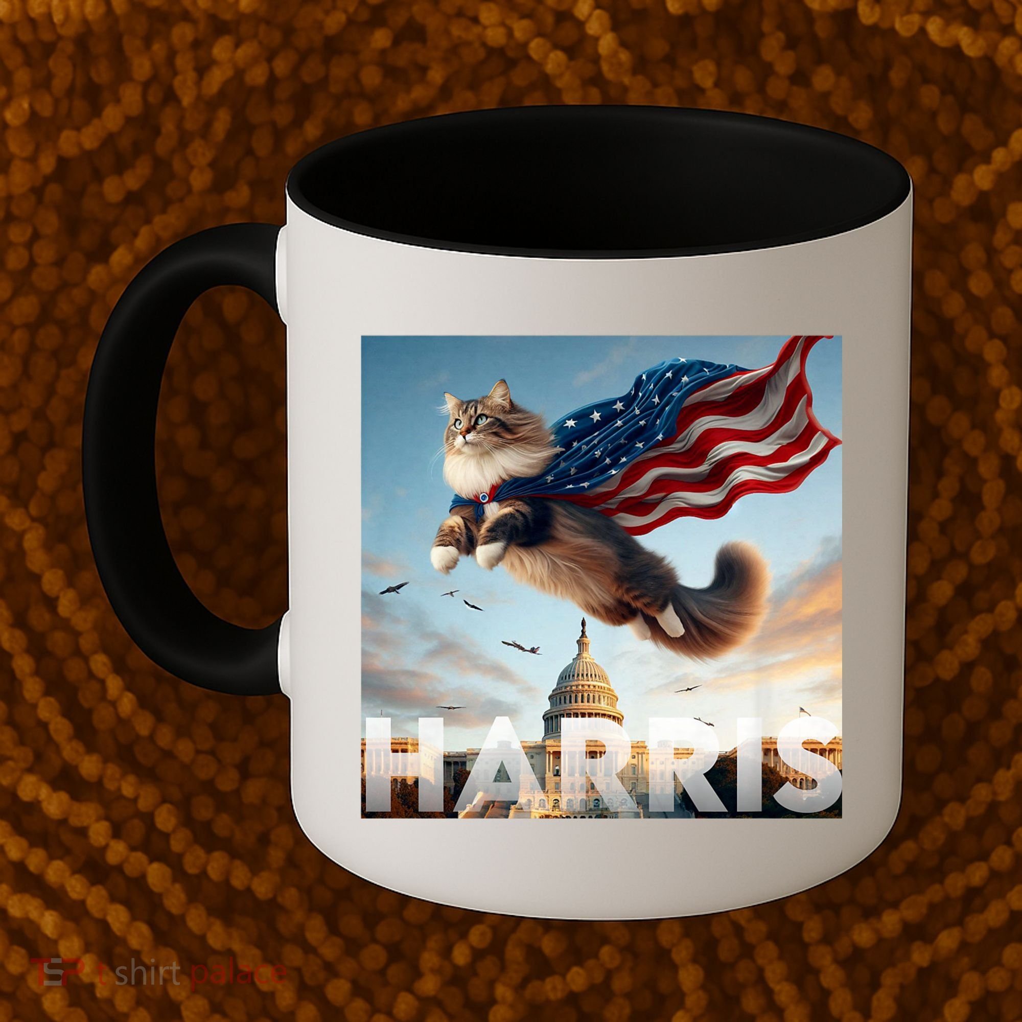 Funny Childless Cat Ladies For Harris 2024 Coffee Mug