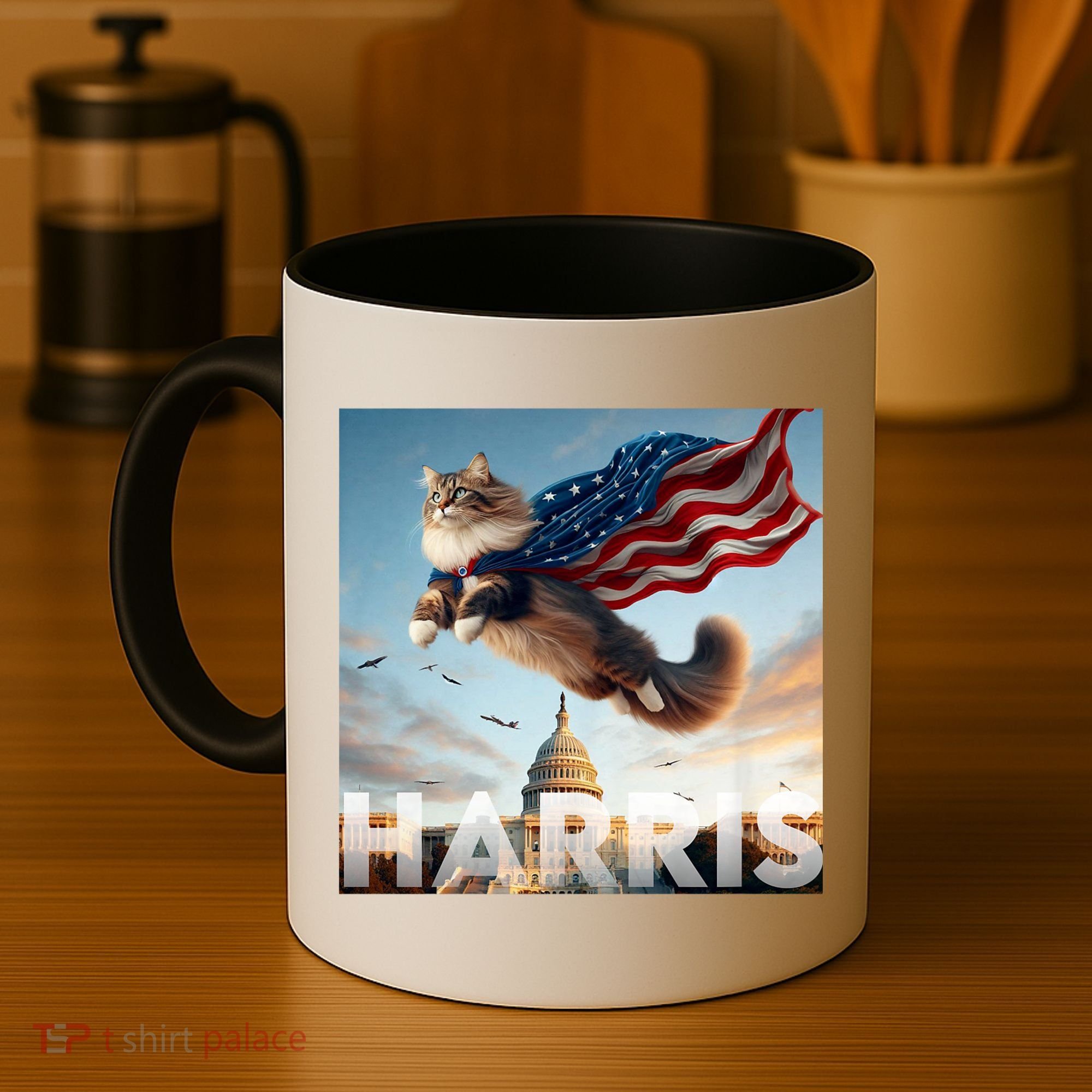 Funny Childless Cat Ladies For Harris 2024 Coffee Mug