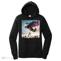 Funny Childless Cat Ladies For Harris 2024 Women's Hoodie thumb 0
