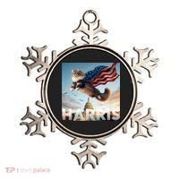 Funny Childless Cat Ladies For Harris 2024 Ornament thumb 0