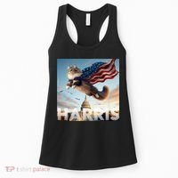 Funny Childless Cat Ladies For Harris 2024 Women's Tank Top thumb 0
