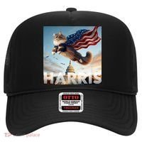Funny Childless Cat Ladies For Harris 2024 Hat thumb 0