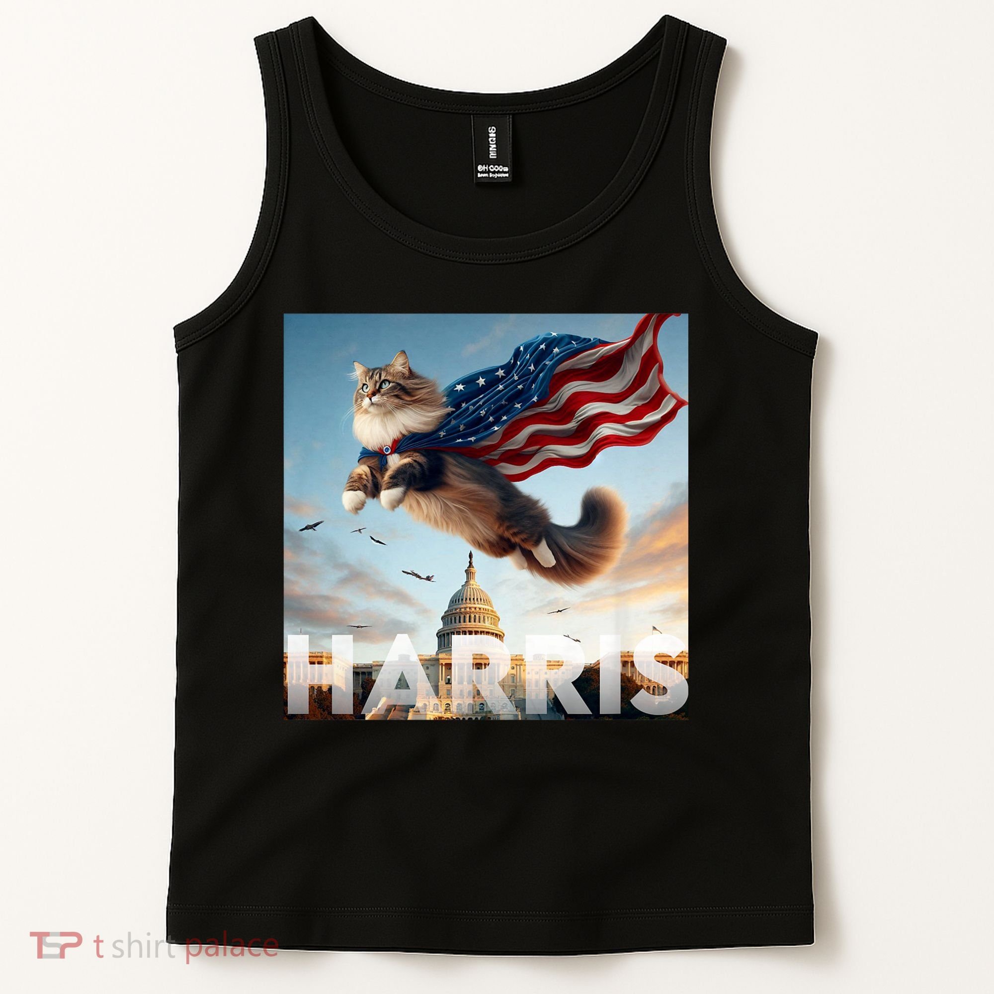 Funny Childless Cat Ladies For Harris 2024 Tank Top