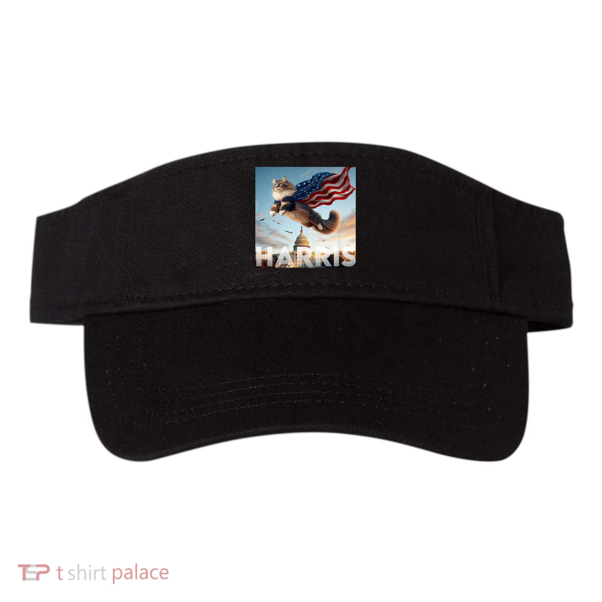 Funny Childless Cat Ladies For Harris 2024 Visor