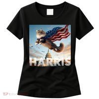 Funny Childless Cat Ladies For Harris 2024 Women's T-Shirt thumb 0