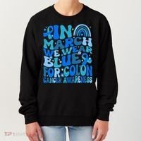 Funny Colon Cancer Colon Cancer Awareness Support Women's Sweatshirt thumb 0