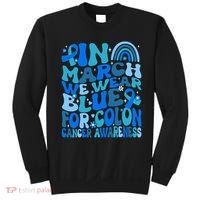 Funny Colon Cancer Colon Cancer Awareness Support Sweatshirt thumb 0