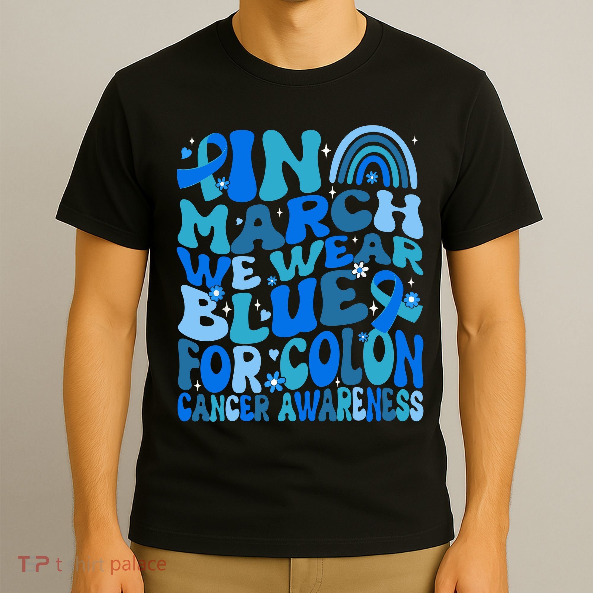 Funny Colon Cancer Colon Cancer Awareness Support T-Shirt