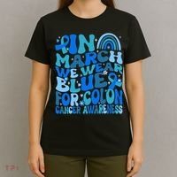 Funny Colon Cancer Colon Cancer Awareness Support T-Shirt thumb 4