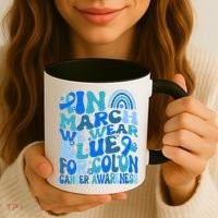 Funny Colon Cancer Colon Cancer Awareness Support Coffee Mug thumb 3