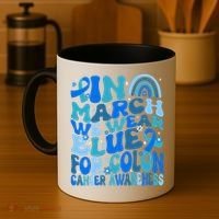 Funny Colon Cancer Colon Cancer Awareness Support Coffee Mug thumb 4