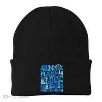 Funny Colon Cancer Colon Cancer Awareness Support Beanie thumb 0