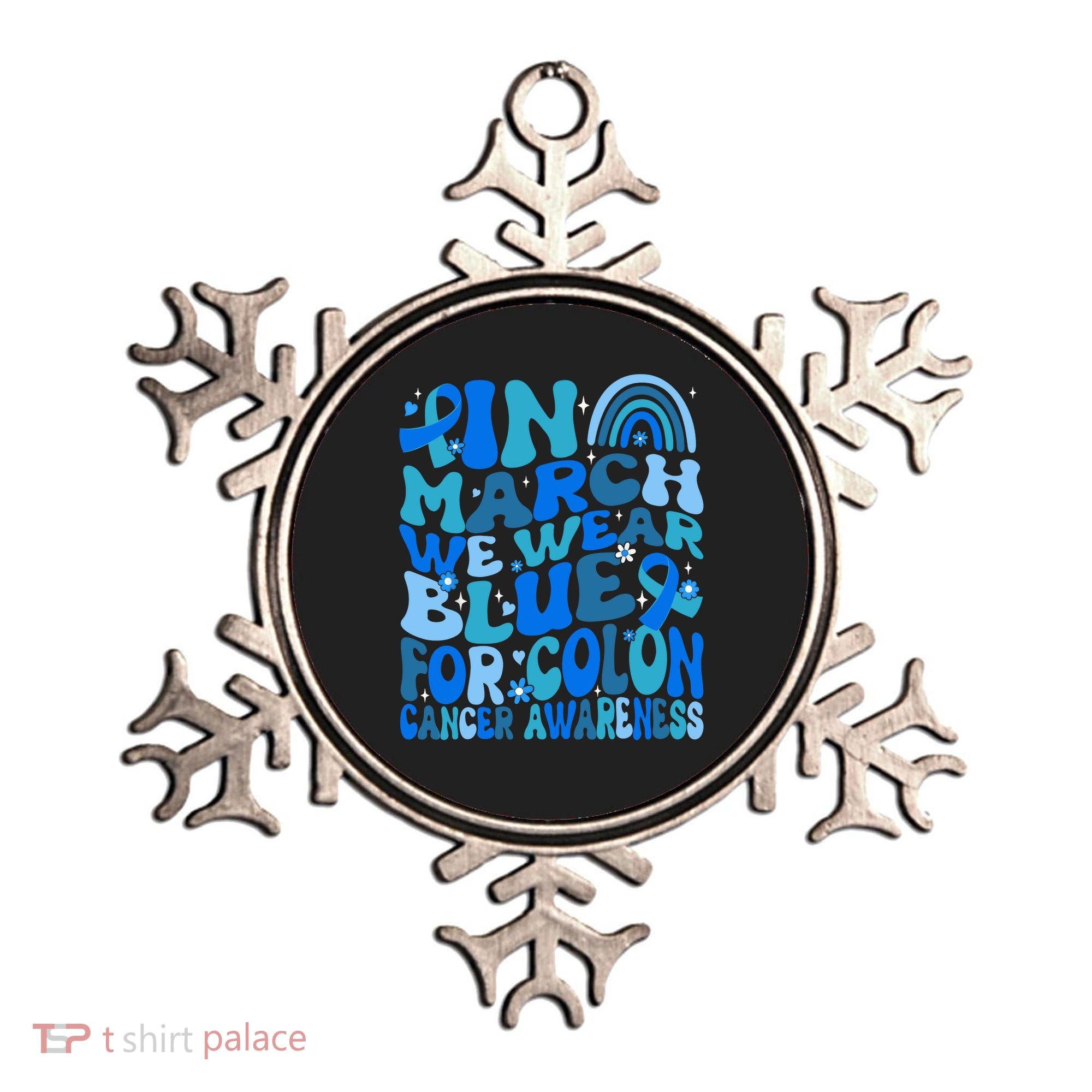 Funny Colon Cancer Colon Cancer Awareness Support Ornament