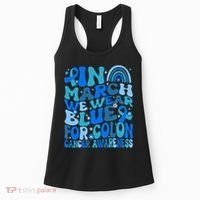 Funny Colon Cancer Colon Cancer Awareness Support Women's Tank Top thumb 0
