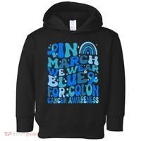 Funny Colon Cancer Colon Cancer Awareness Support Toddler Hoodie thumb 0