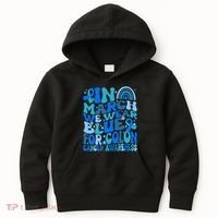 Funny Colon Cancer Colon Cancer Awareness Support Kids Hoodie thumb 0