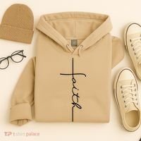 Faith Cross Christian Hoodie thumb 4