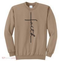 Faith Cross Christian Sweatshirt thumb 0