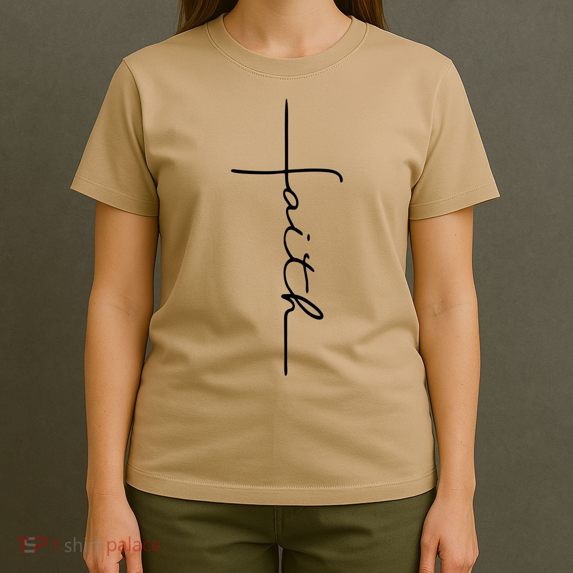 Faith Cross Christian T-Shirt