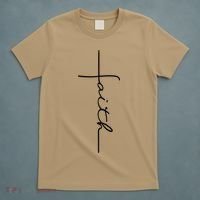 Faith Cross Christian T-Shirt thumb 5