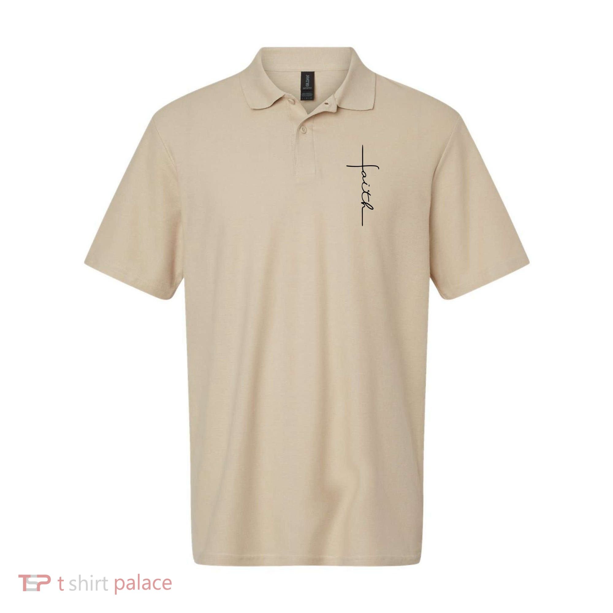 Faith Cross Christian Polo