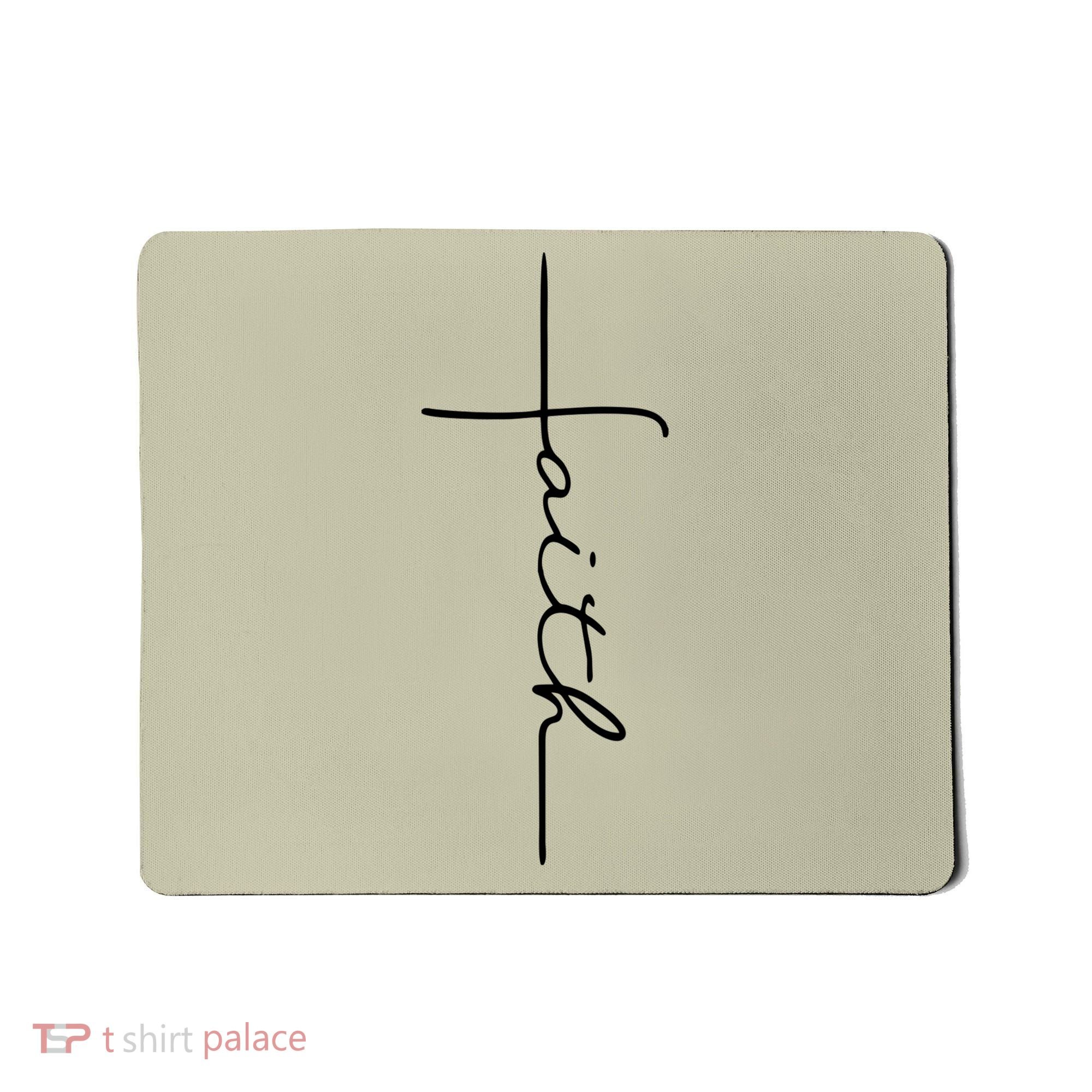 Faith Cross Christian Mousepad