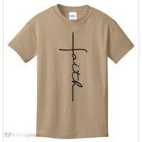 Faith Cross Christian Kids T-Shirt thumb 0