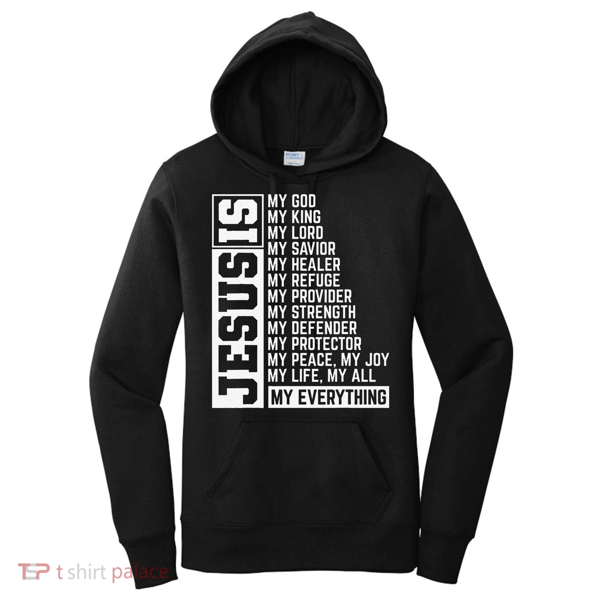 Faith Cross Christian Religious Jesus Lord Gift Jesus Women's Hoodie