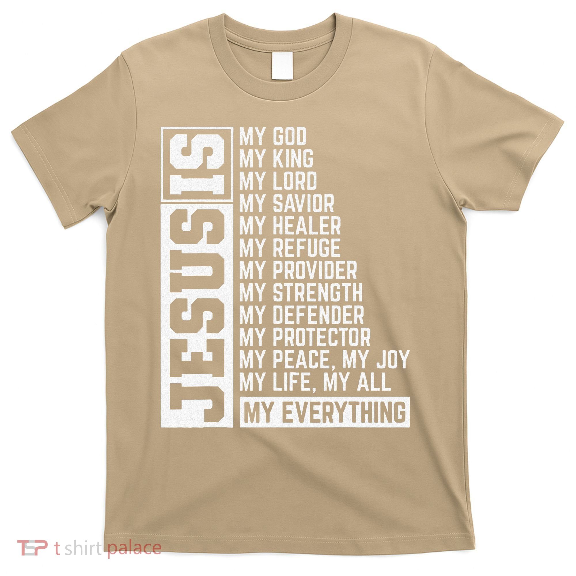 Faith Cross Christian Religious Jesus Lord Gift Jesus T-Shirt