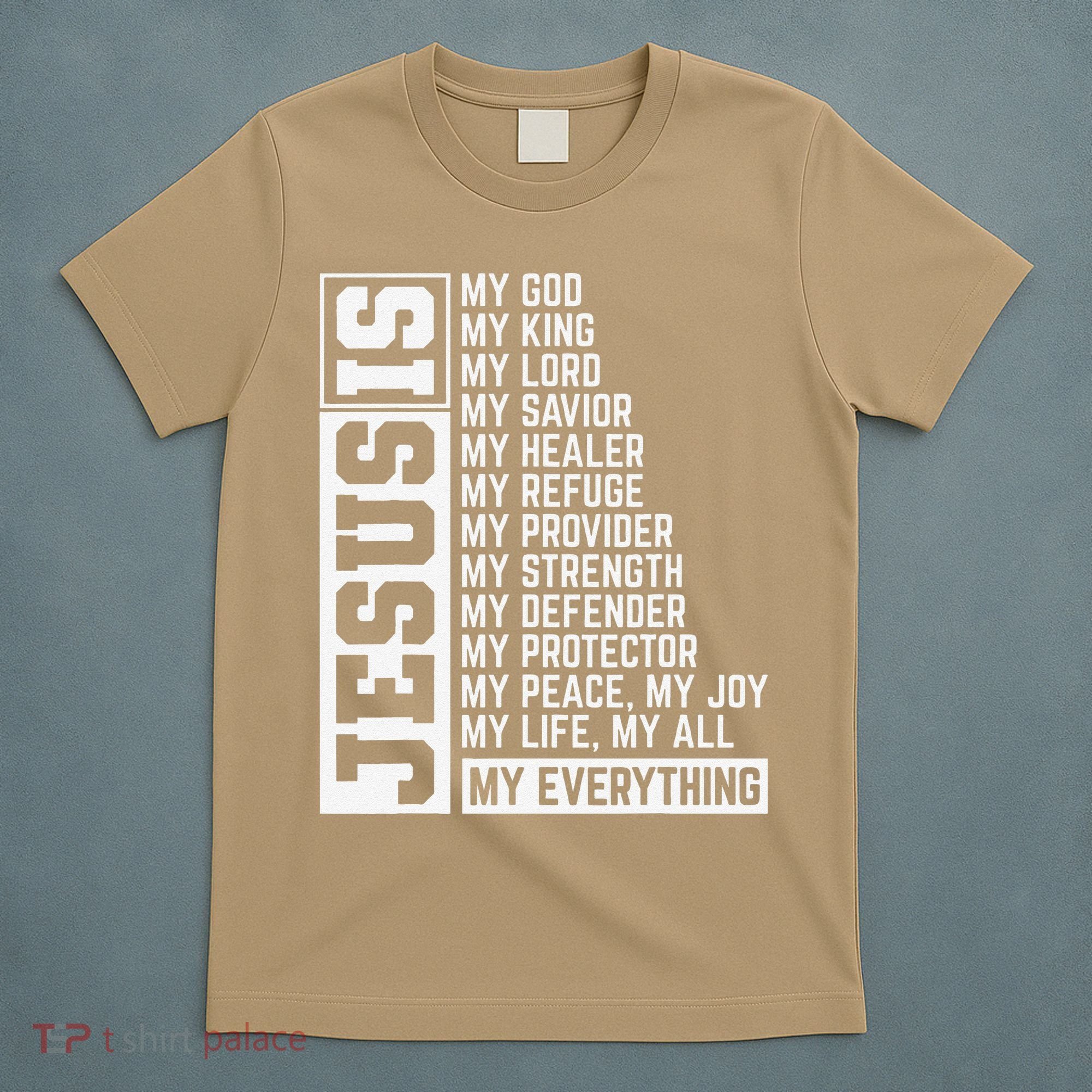 Faith Cross Christian Religious Jesus Lord Gift Jesus T-Shirt