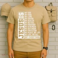 Faith Cross Christian Religious Jesus Lord Gift Jesus T-Shirt thumb 6